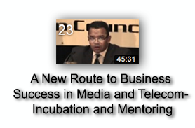 A New Route to Business Success in Media and Telecom- Incubation and Mentoring